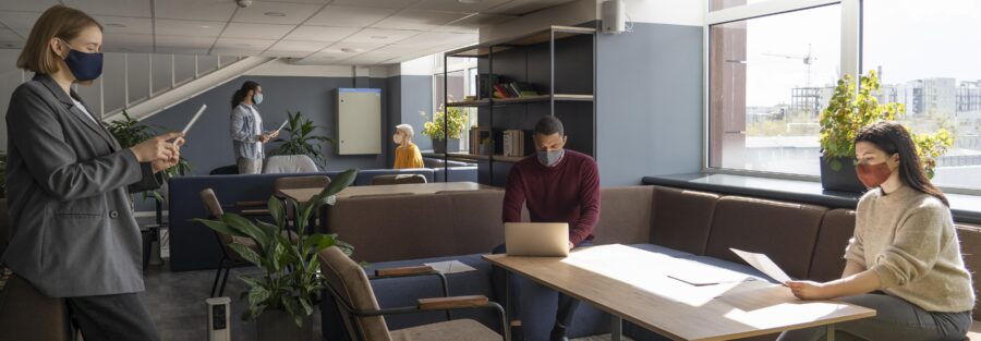 Modern office interiors in Dubai