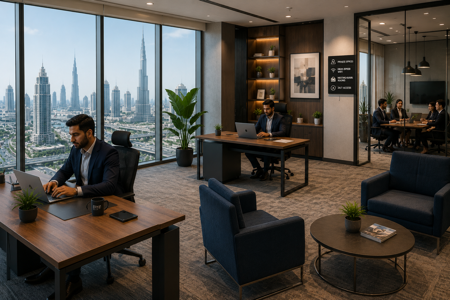 Furnished Office for Rent Dubai