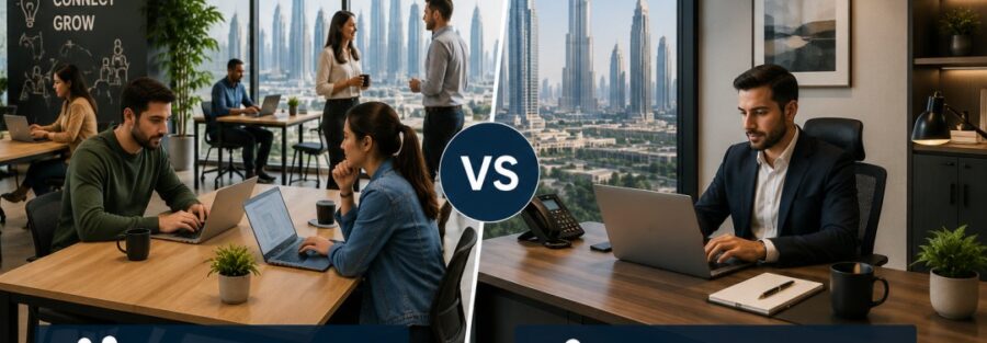 Shared Office Space Dubai vs Serviced Offices: Which Workspace Is Right for You?