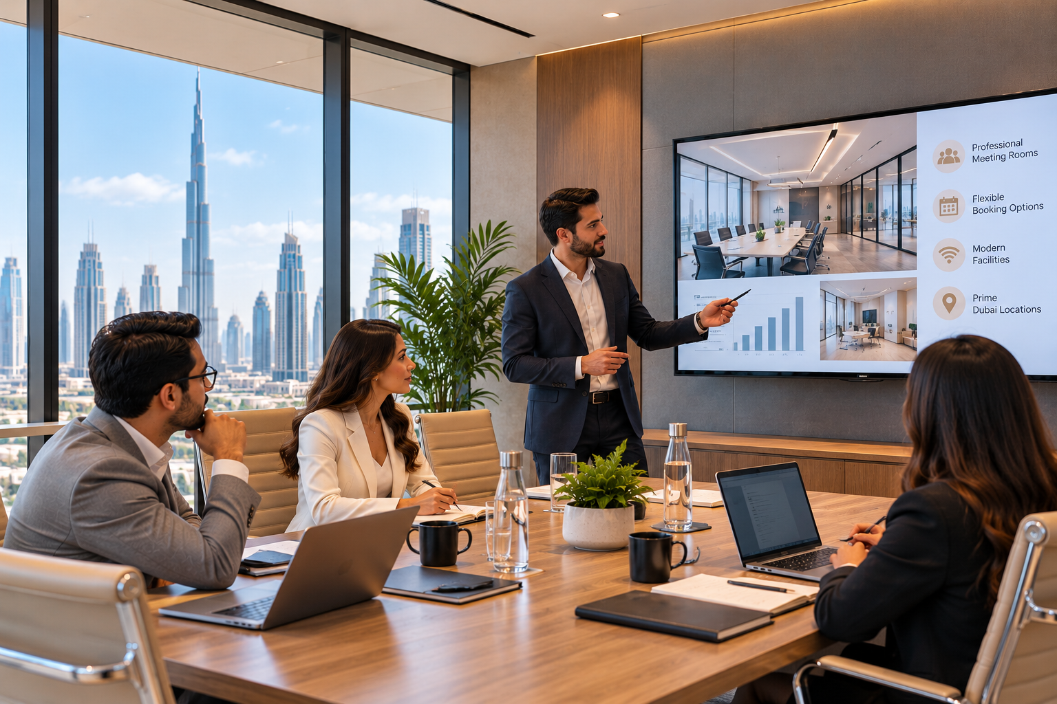 Meeting Rooms for Rent Dubai: Find the Right Space for Your Business