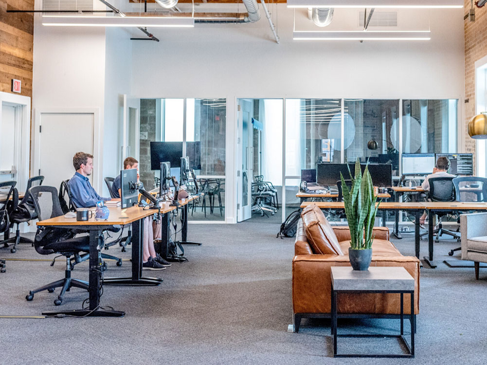Serviced office workspace in Dubai