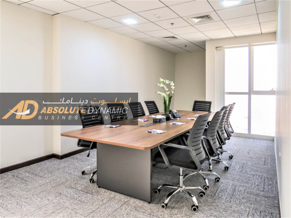 Independent Office-fully Furnished Office In The Heart Of Business Bay For Rent Al mustaqabal Office:907 5